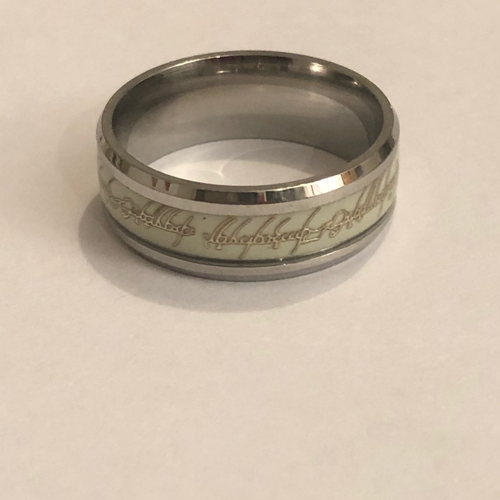 Lord Of The Rings The One Ring Glows Men’s Wedding
